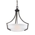 thumbnail image 2 of 6624503-710-Generation Lighting-Sea Gull Lighting-Hanford-Three Light Pendant in Transitional Style-20.56 Inch wide by 22.63 Inch high-Bronze, 2 of 2