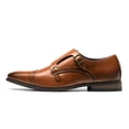 thumbnail image 2 of Zapatos de Vestir para Hombre Bruno Marc Mocasín Monk Strap Camel Talla 7.5W, 2 of 7
