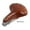 Brun Foncé, variante sur Almencla Selle de Vélo Rétro en Cuir PU, Siège de Printemps Confortable, Nouveau, Léger, Brun Clair