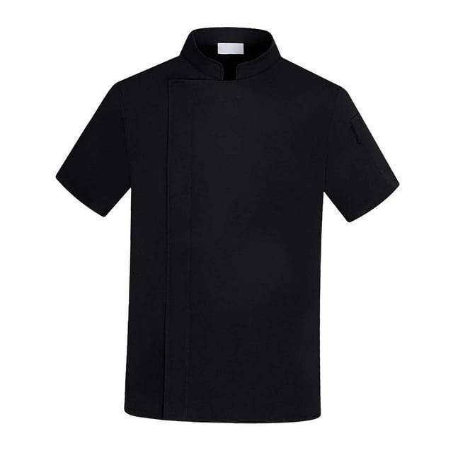 TISHITA Chef Coat Jacket Breathable Waiter Waitress Clothing Executive Short Sleeve Chef 3XL