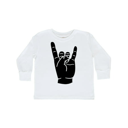 

Inktastic Rocker Horns Gift Toddler Boy or Toddler Girl Long Sleeve T-Shirt