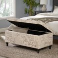 thumbnail image 3 of Miekor Furniture Parisian Storage Ottoman 2.00, 3 of 8