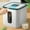 White, variant on LSLJS Protection Against Tides Sealed Rice Bucket Household Food Storage Box Rice Storage Jar Press Open Lid Design High Temperature Resistants Can Hold 5 Kg Of Rice, Rice Buckets
