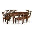 thumbnail image 2 of East West Furniture Dining Room Set Mahogany, DOCL9-MAH-W, 2 of 6
