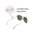 thumbnail image 2 of Walleva Titanium Polarized Replacement Lenses for Ray-Ban RB3136 Caravan 58mm Sunglasses, 2 of 5