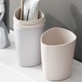 thumbnail image 1 of OULII Portable Toothbrush Cup Case Grey Bamboo Fiber for Camping 1Pack, 1 of 8