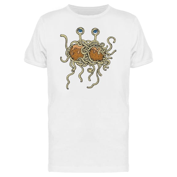 Flying Spaghetti Monster Deity T-Shirt Men -Image by Shutterstock, Male Small