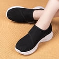 thumbnail image 5 of BRGZLK Women's Walking Shoes 2026 Versatile Mesh Breathable Adjustable Wide Width Flats Summer Trendy Soft Sole Comfortable Easy On Off Women Sneakers Black 9, 5 of 7