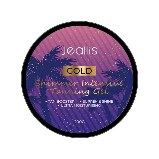 Gel bronceador Jeallis Extreme Dark Intensive 200 ml con SPF0