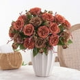 thumbnail image 1 of Césped Artificial 1Pcs 30cm Artificial Flower Bouquet for Home Wedding Decoration Real-Like Handheld Flower Wall Arrangement with Vibrant Colors JASKFLY, 1 of 9