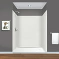 thumbnail image 6 of Transolid EWK606072-39 Expressions 60" W X 60" D X 72" H Three Panel Shower Wall Kit -, 6 of 6