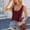 Wine, variant on Uaswgudfs Women's Ribbed Hollow Out Deep V-Neck Crochet Tank - Summer Sleeveless Knitted Vest Top, Trendy Casual Beach