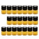 thumbnail image 1 of Paquetes de 20 viales de vidrio pequeños y lindos para recipientes transparentes con tapa. 1ml, 1 of 9