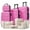 Pink, variant on Hardshell ABS Luggage Set - Carry-On Suitcases with Dual Spinner Wheels,Check-In Sizes for Travel & Business