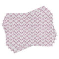 thumbnail image 1 of Ambesonne Valentine Place Mats Set of 4, Love Inspired Hearts, Standard Size, Lavender Purple, 1 of 6
