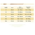 thumbnail image 5 of 3pcs Apricot colored （S）Womens Butt Lifting Panties Padded Underwear Butt Enhancer Shapewear（60-70cm）, 5 of 5