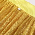 thumbnail image 5 of UJNDER Adult Sequin Lace Cape Carnival Cape Coat for Stylish Performance and Fashionable Events Gold, 5 of 8