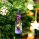 thumbnail image 4 of Ganfancp Christmas Decorations Christmas Tree Decorations Hanging Led Light Emitting Wishing Bottle Christmas Ball Drift Bottle Ofertas Del Día 1X Botella Luminosa de Cereza, 4 of 6