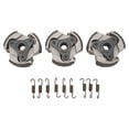 thumbnail image 1 of Plaque Centrifuge Ressorts Centrifuge Ensemble de Plaque Centrifuge Atv 3 Pcs Plaque Centrifuge 9 Ressorts Augmentent la Puissance Adapté pour 52cc, 1 of 7