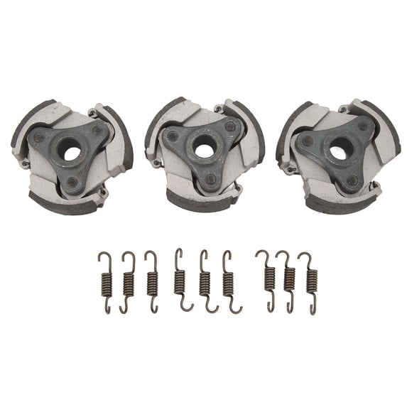 3 discos de embrague centrífugo con 9 resortes que aumentan la potencia de salida, aptos para quads de bolsillo de 52 cc, motos de cross y ATV.