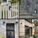 thumbnail image 5 of Luces solares para exteriores, paquete de 2 10 luces solares LED, luces de pared LED,, 5 of 5