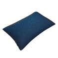 thumbnail image 2 of Haiem Pillowcase for Hair and Skin Queen - Dark Blue Printed Soft Pillowcase with Envelope Closure-14"x20", 2 of 8