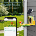 thumbnail image 6 of Smart Bird Feeder with Camera & Bird Bath,Bird Watching Camera with Motion Detection & Solar Panel,Waterproof, 2K Live View,Ideal Present for Bird Lover,Yellow, 6 of 9