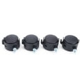thumbnail image 2 of Chair Caster, Casters Wheels Plastic Material  For Cribs For Office Chairs For Bookshelves For Storage Cabinets, 2 of 8
