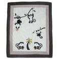 thumbnail image 5 of BabyFad Monkey 9 Piece Crib Bedding Set, 5 of 5