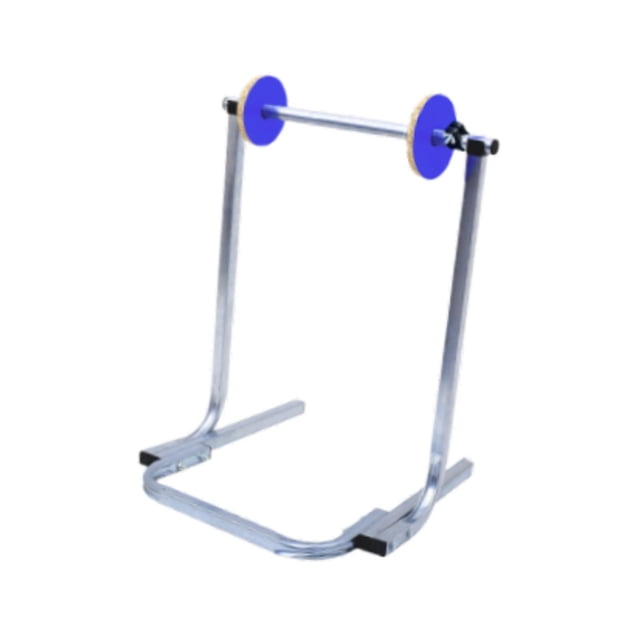 Dispensador de rollos de film reforzado, soporte de metal, de pie, con cojín Se adapta a películas de 40 cm de ancho