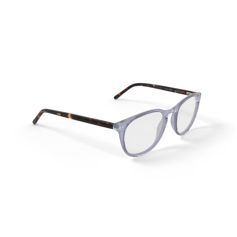 M America Men's Blake Round Prescription Eyeglasses with Case