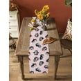 thumbnail image 5 of Ldtrchee Pink Christmas Table Runner 72 Inches, Watercolor Xmas Snowflake Bed Runner Dresser Scarves Tabletop for Indoor Outdoor Parties/Ceremony/Banquet, 13" x 72", 5 of 8