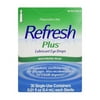 Allergan Refresh Plus Lubricant Eye Drops For Mild To Moderate Dry Eye Including Lasik Dryness, Value Size - 30 Ea, 6 Pack