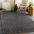 thumbnail image 4 of Hauteloom Brimbank Wool Living Room, Bedroom Area Rug - Bohemian, Transitional - Black, Ivory - 2' x 3', 4 of 9