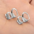 thumbnail image 6 of Unique Bargains 1 Set Fake Grills Hip Hop Style Double Teeth Grillz Silver Tone, 6 of 6