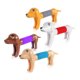 thumbnail image 2 of Shulemin Fidget Pipe Toy Juguete antiestrés para aliviar el estrés Juguete de ventilación DIY Tubo elástico telescópico colorido para perros Juguete de descompresión Regalo para niños, 2 of 7