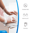 EDI Disposable Small Vinyl Gloves PowderFree, LatexFree 100