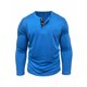thumbnail image 5 of pstuiky camisas de manga larga para hombre, Suéter informal de color liso para hombre, cárdigan con botones, manga larga, cuello redondo y bolsillo. top de hombre m, 5 of 9