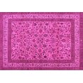 thumbnail image 1 of Ahgly Company Indoor Rectangle Persian Pink Traditional Area Rugs, 7' x 9', 1 of 4