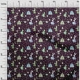 thumbnail image 3 of oneOone Rayon Dark Chocolate Fabric Circus Dress Material Fabric Print Fabric By The Yard 56 Inch Wide, 3 of 5