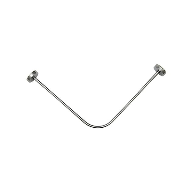 tredstone Tringle de Rideau de Douche Ajustable Tringle à Vêtements Extensible pour Baignoire Maison 110cm-140cm