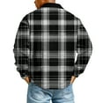 thumbnail image 5 of Men's Casual Button-Down Long-Sleeve Shirt Fashionable Casual Men's Clothing, 5 of 6