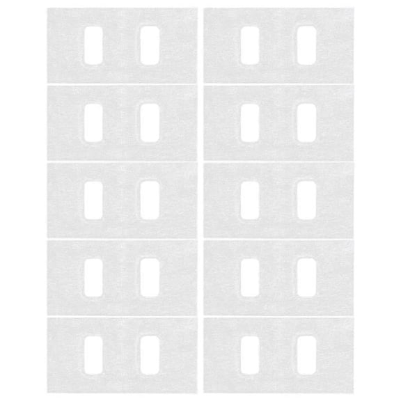 Zeiwohndc Set of 10 Vertical Blind Repair Tabs Window Treatments set for Homes & offices