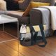 thumbnail image 5 of Bolsa de transporte para mascotas Sunnimix Ventilada y plegable Marrón L, 5 of 6
