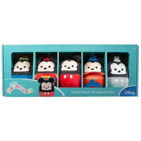 UPC: 0191726478171 | Squishmallows 4 Mickey Mouse Through the Years 5 Piece Set
