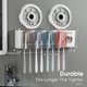 thumbnail image 5 of Soporte para cepillos de dientes y accesorios de baño con dispensador de pasta de dientes, 5 of 8