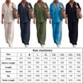 thumbnail image 2 of Conjunto Dos Piezas Casual para Mujer – Camisa Manga Larga Solapa y Pantalones Largos Pierna Ancha, Ideales como Ropa Calle Holgada, 2 of 5