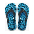 thumbnail image 4 of Reef Kids Little Ahi Flip Flop, Blue Swell Checkers, 6 Toddler, 4 of 4