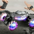 thumbnail image 1 of Dsseng Gesture RC Car Large 1 14 Scale  4WD 2.4G Hand Controlled Remote Control Car  All Terrains Trucks For Boys Gesture RC Stunt Car For Age 4-12 With Lights Music Slime, 1 of 7