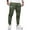 Green, variant on YOTMKGDO Cargo Pants for Men, Pantalones De Hombre, Trousers Casual Length Full Mid Waist Pocket Pant Men's Solid Pencil Men's Pants Tactical Pants Men, Green L